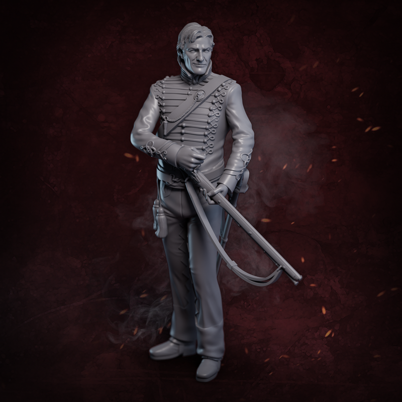 Officer, 95th Rifles - 3D Print