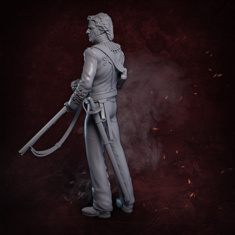 Officer, 95th Rifles - 3D Print