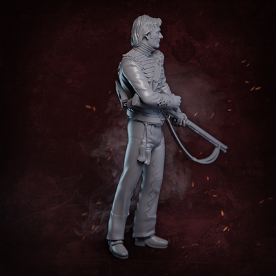 Officer, 95th Rifles - 3D Print