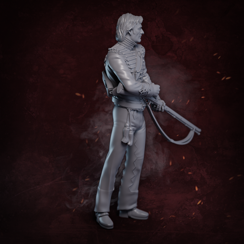 Officer, 95th Rifles - 3D Print