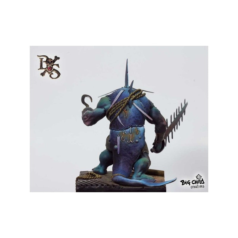 Sharki the Shark Hunter (60mm figure)
