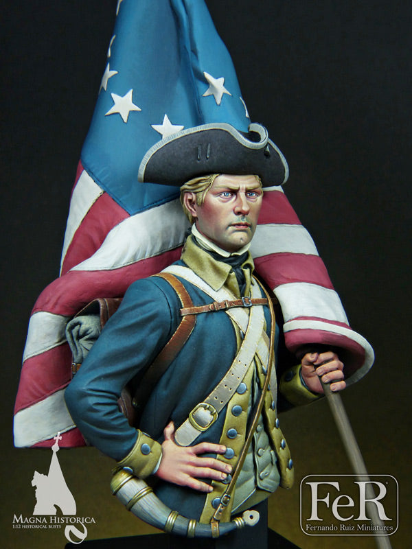 We the People… Continental Standard Bearer, 2nd Rhode Island, 1781