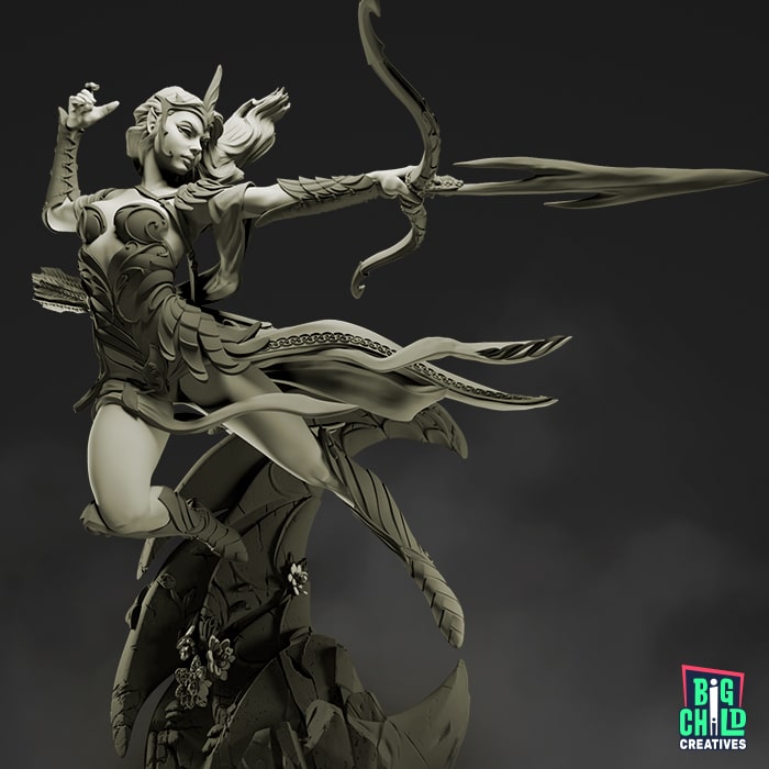 Celedriel, Moon Arrow - 75mm