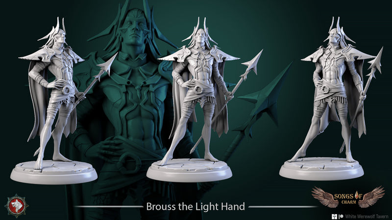 Brouss the Light Hand - 75mm - 3D Print