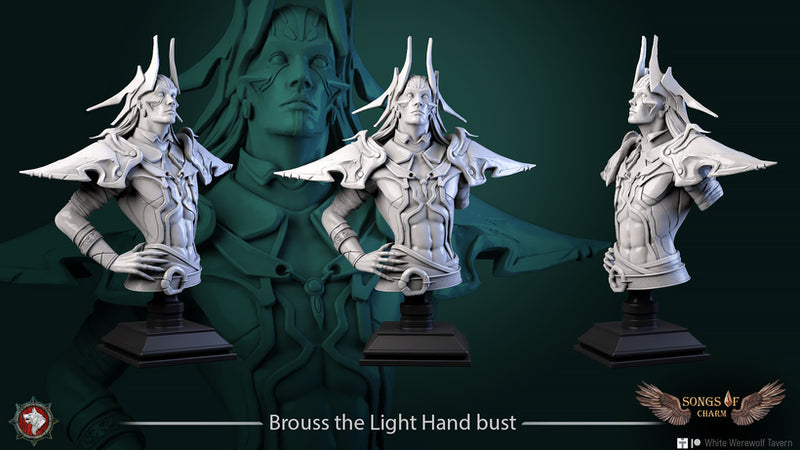 Brouss the Light Hand Bust - 3D Print