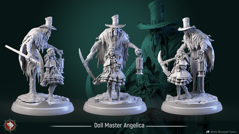 Doll Master Angelica - 75mm - 3D Print