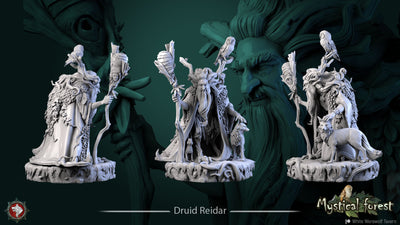 Druid Reidar - 75mm - 3D Print