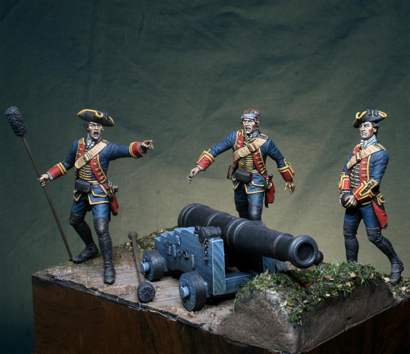 Royal British Artillery, French & Indian War, 1754-1763