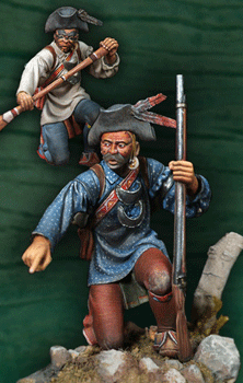 Iroquois Warrior, Multipose figure