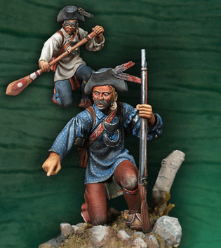 Iroquois Warrior, Multipose figure