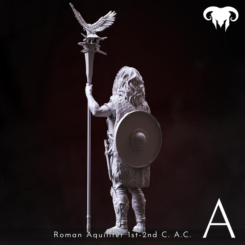 Roman Aquilifer 1st-2nd C. AC - 75mm - 3D Print