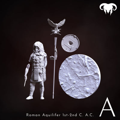 Roman Aquilifer 1st-2nd C. AC - 75mm - 3D Print