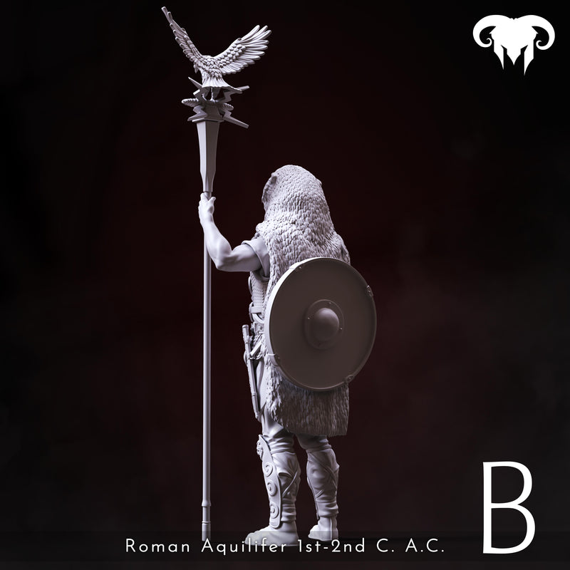 Roman Aquilifer 1st-2nd C. AC - 75mm - 3D Print