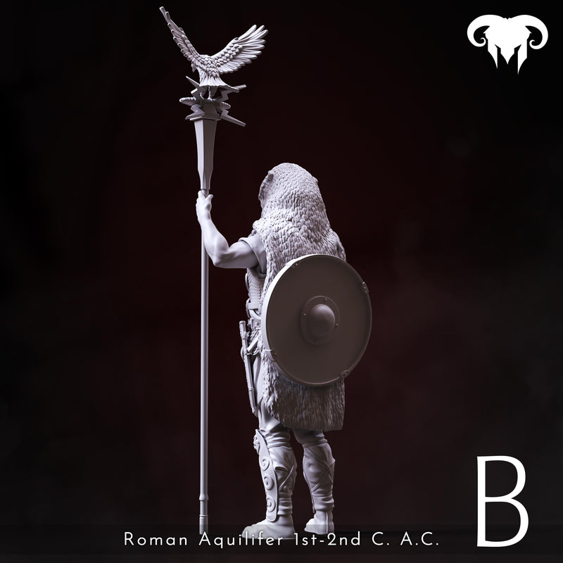 Roman Aquilifer 1st-2nd C. AC - 90mm - 3D Print