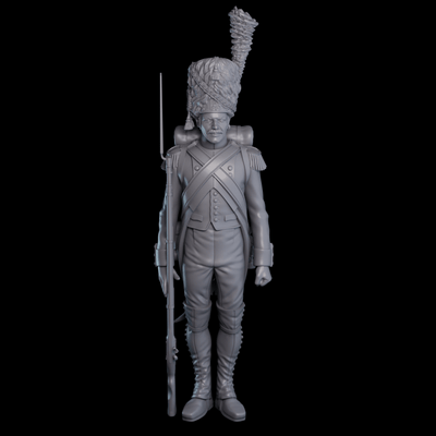 French Imperial Guard Grenadier - 3D Print