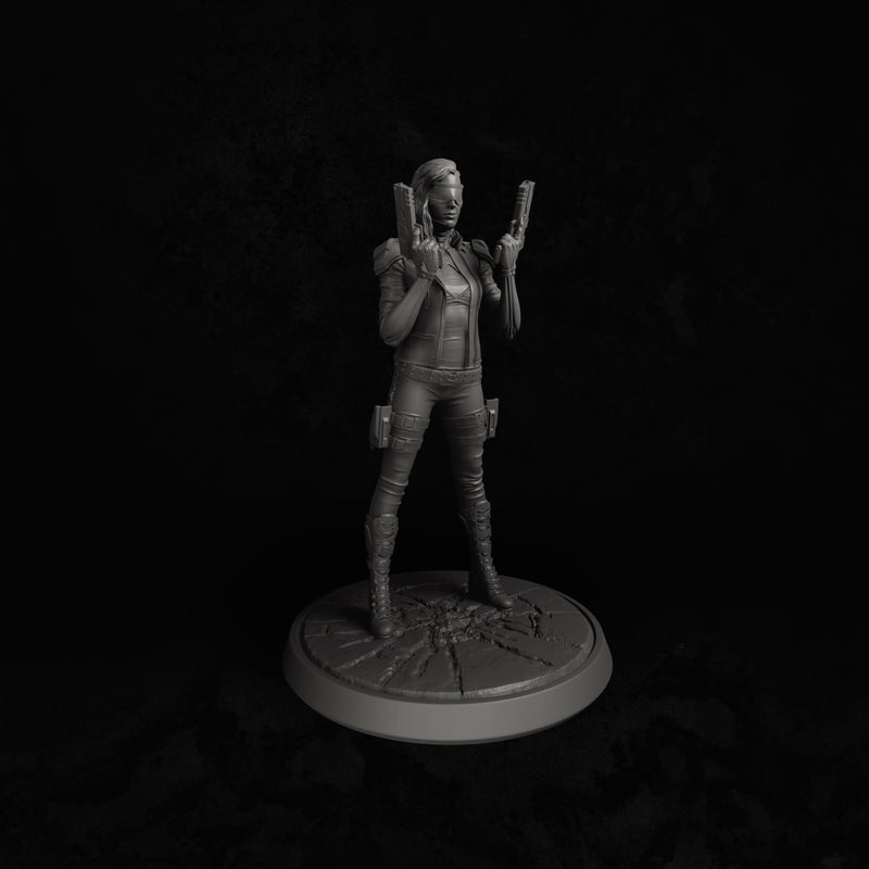 Gunslinger - 75mm - 3D Print