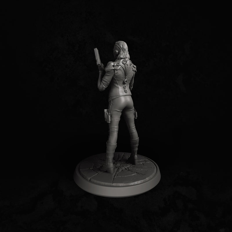 Gunslinger - 75mm - 3D Print