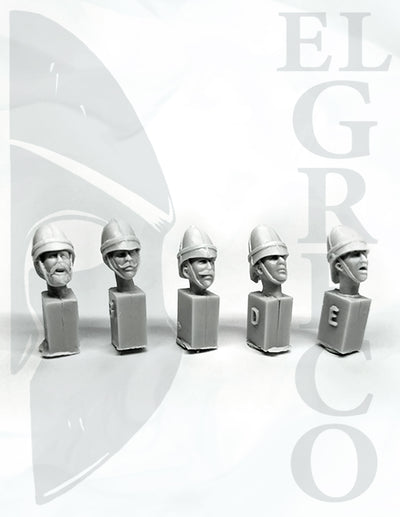 British Victorian heads with Sun Helmet