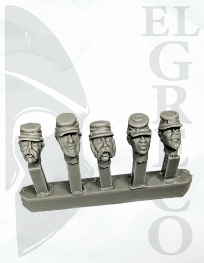 Civil War Forage Caps Head Set