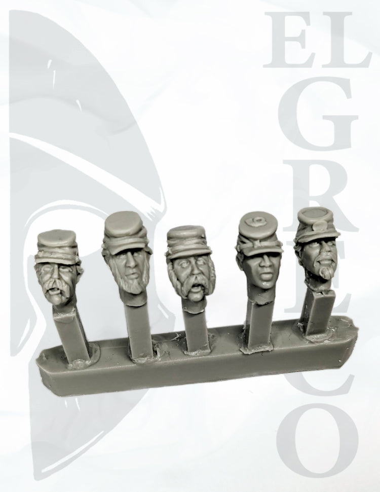 Civil War Forage Caps Head Set
