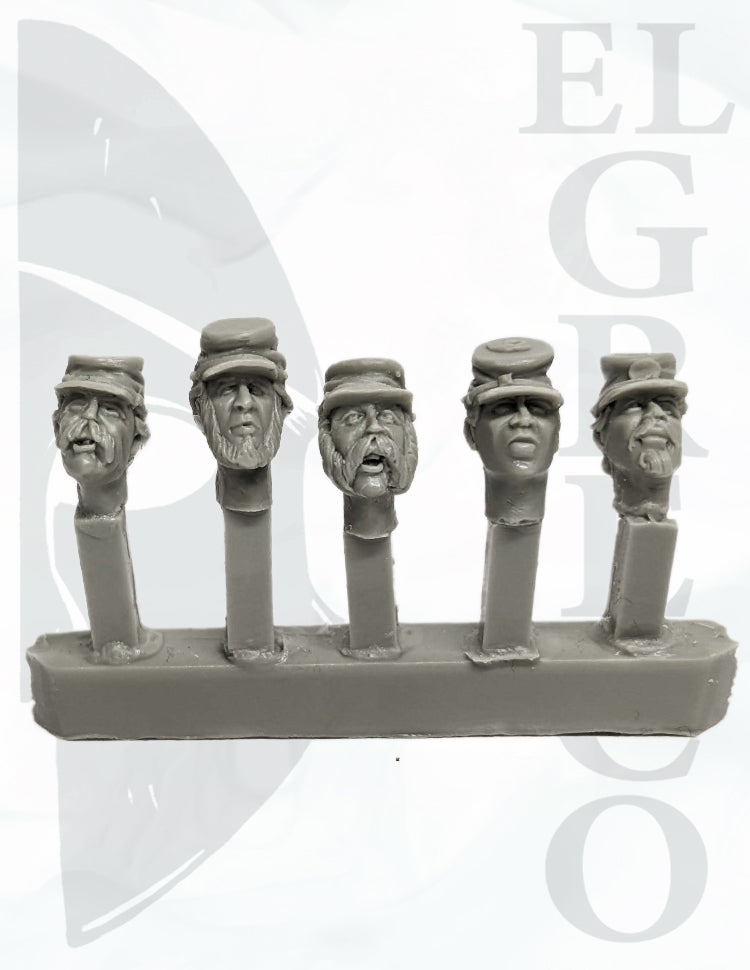 Civil War Forage Caps Head Set