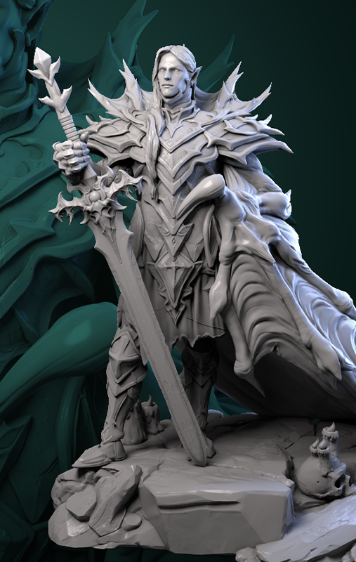 Hork the Merciful - 75mm - 3D Print