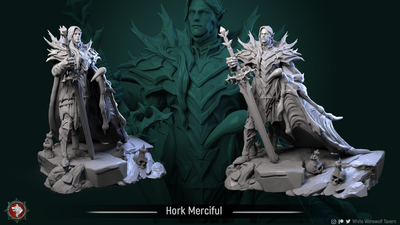 Hork the Merciful - 75mm - 3D Print
