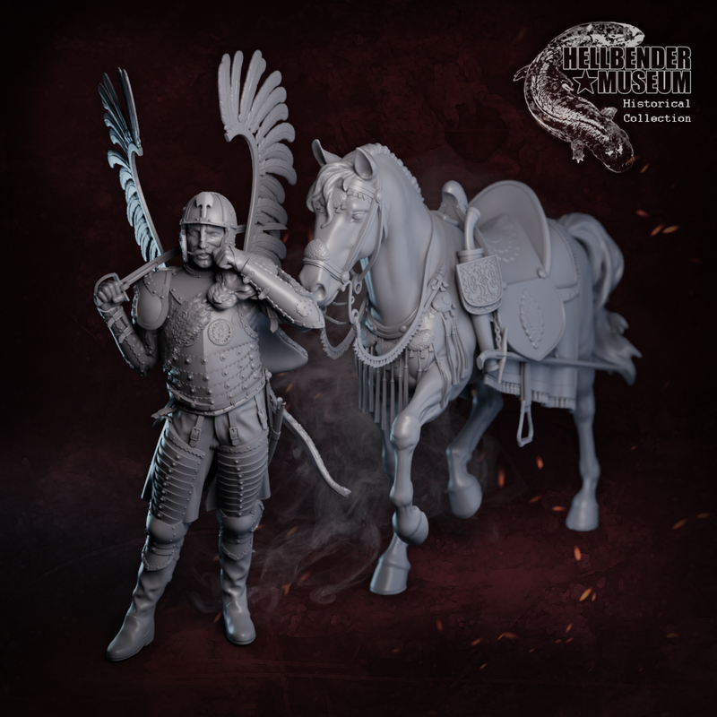 Winged Hussar XVII Century - 3D Print
