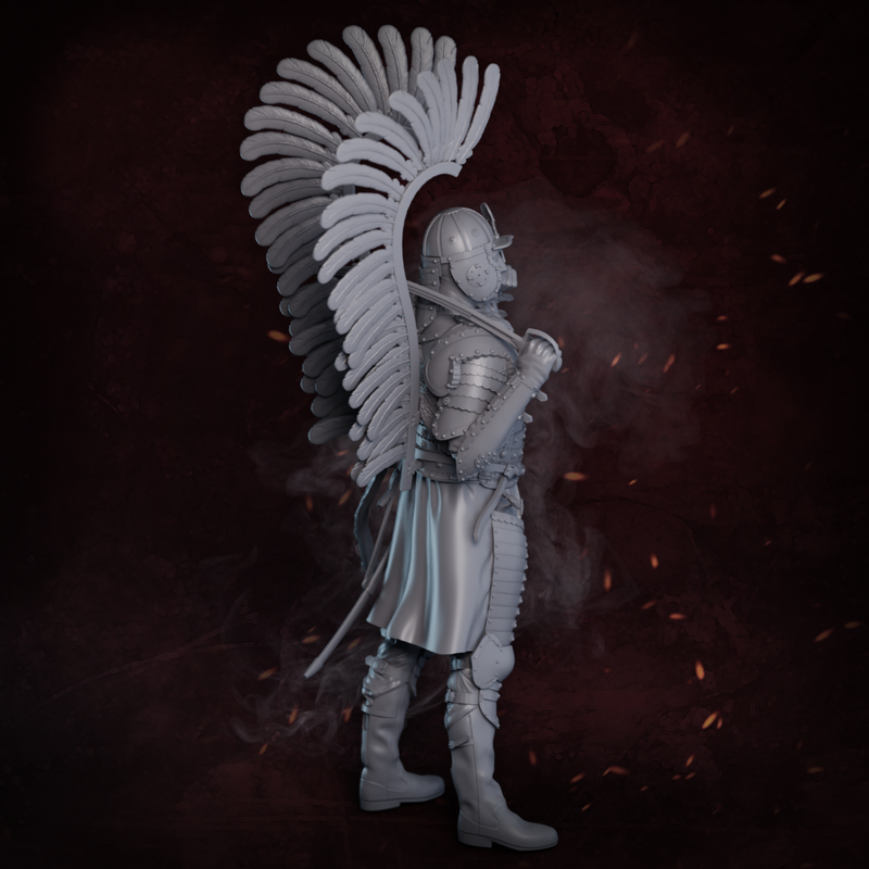 Winged Hussar XVII Century - 3D Print