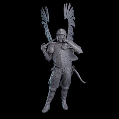 Winged Hussar XVII Century - 3D Print