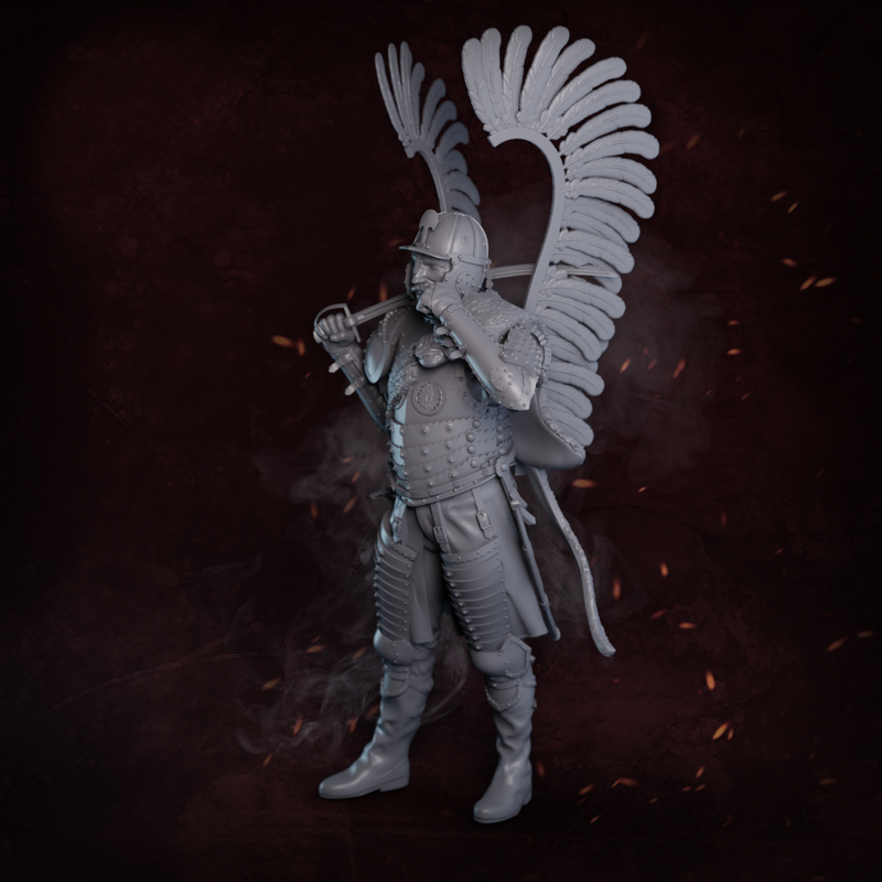 Winged Hussar XVII Century - 3D Print