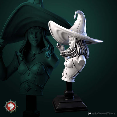 Witch Bust - 3D Print