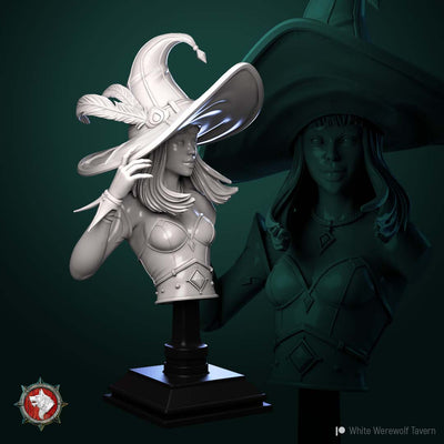 Witch Bust - 3D Print