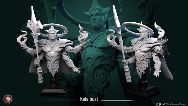 Kala the Punishing Judge Bust - 3D Print