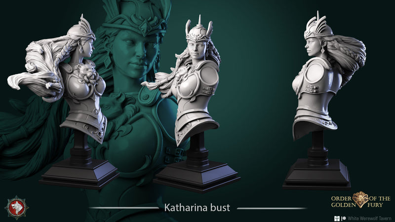 Katharina Bust - 3D Print