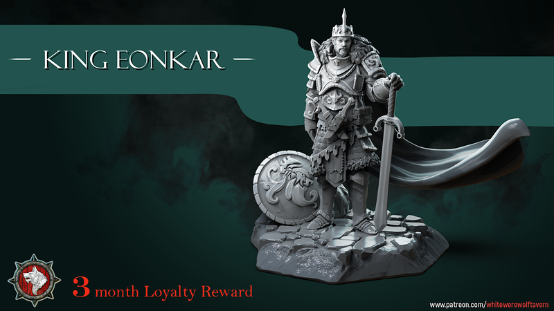 King Eonkar - 75mm - 3D Print