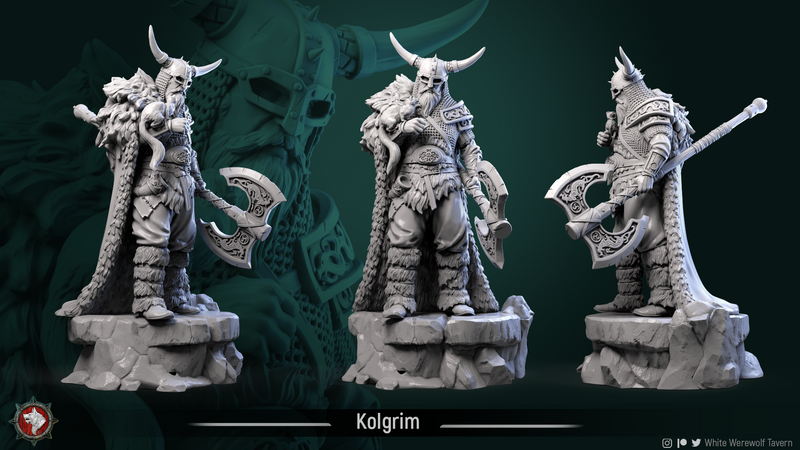 Kolgrim - 75mm - 3D Print