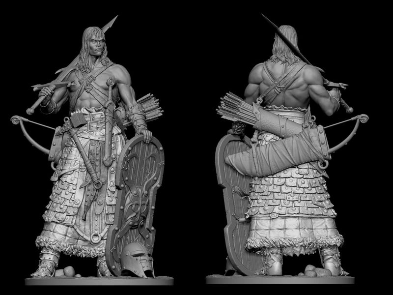 Krom, the Lone Warrior