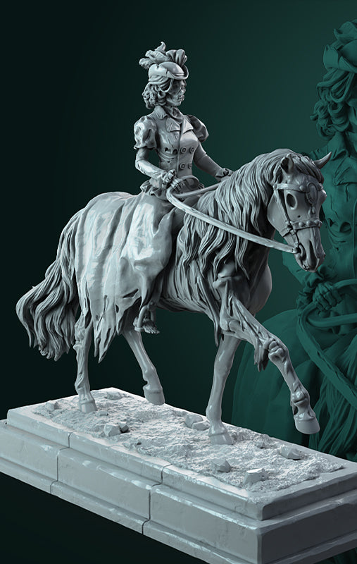 Lady Rebecca Bahly - 75mm - 3D Print