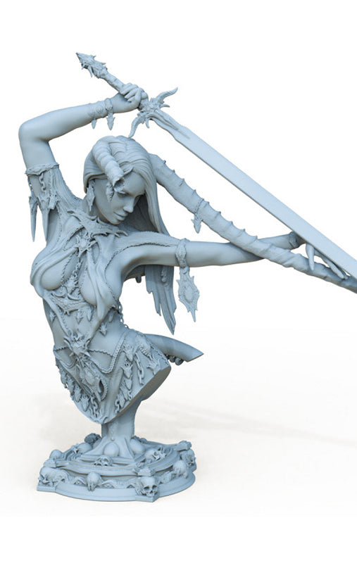 Lamashtu Bust- 3D Print