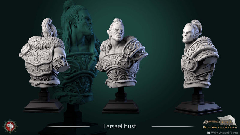 Larsael Bust - 3D Print