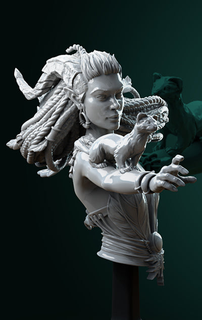 Lesika Bust - 3D Print