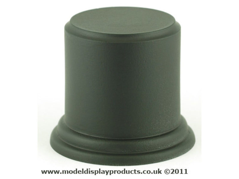 32mm x 40mm Round Display Plinth - Cream