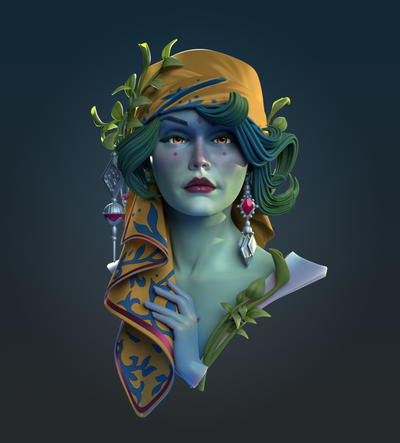Oracle Witch - 3D Print
