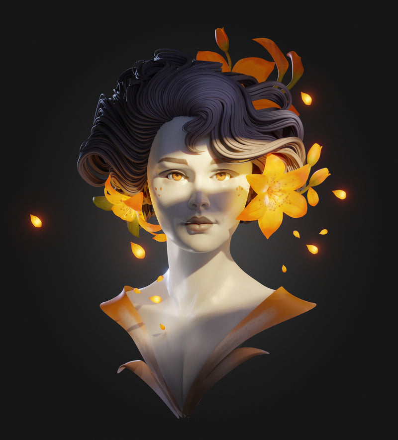 Tiger Lily - 3D Print