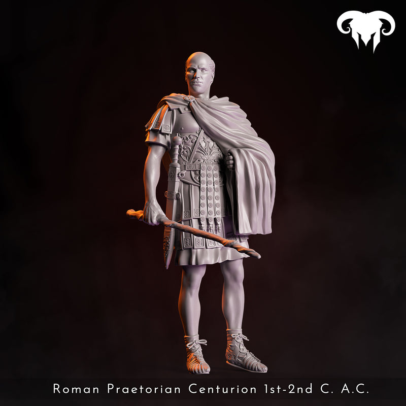 In Charge, Roman Praetorian Centurion 1st-2nd C. AD - 3D Print