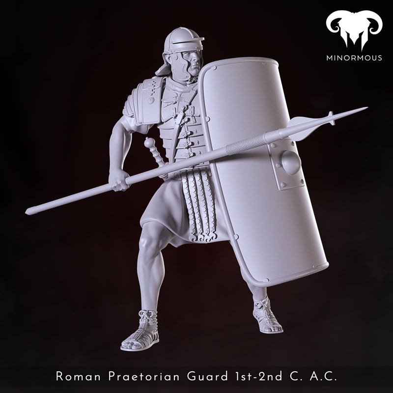 In Action, Roman Praetorian Guard 1st-2nd C. AD - 3D Print