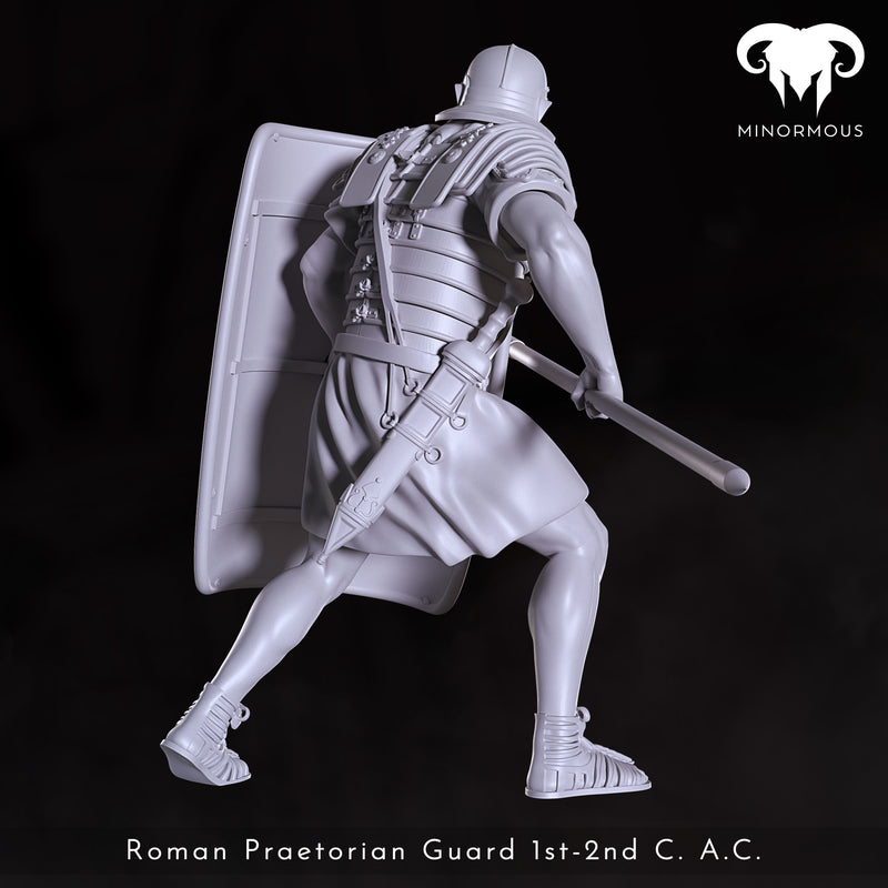 In Action, Roman Praetorian Guard 1st-2nd C. AD - 3D Print