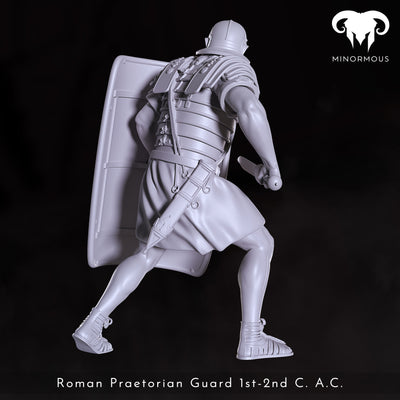 In Action, Roman Praetorian Guard 1st-2nd C. AD - 3D Print