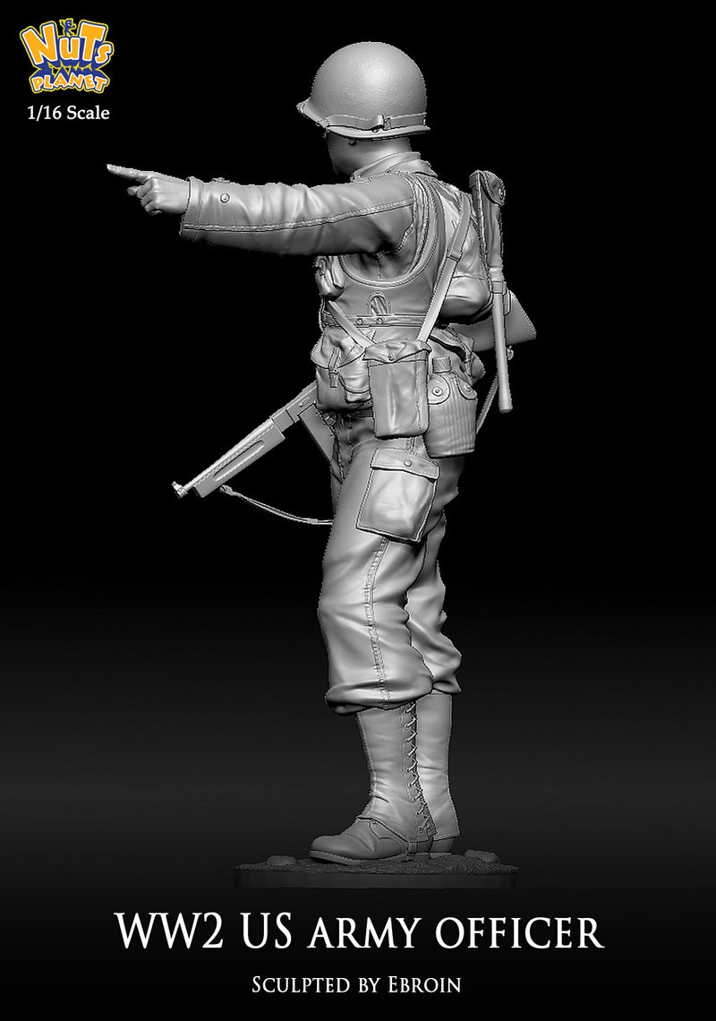 WW2 US Army Officer (120mm)